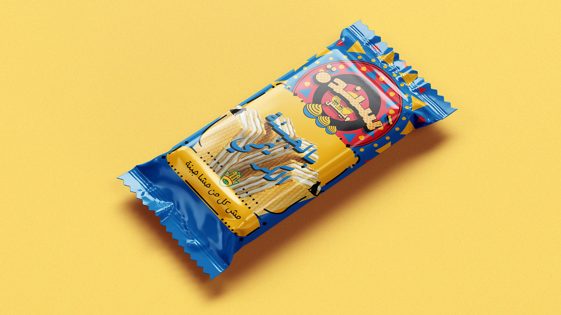 SANDA威化饼包装设计via:AndrewAtef