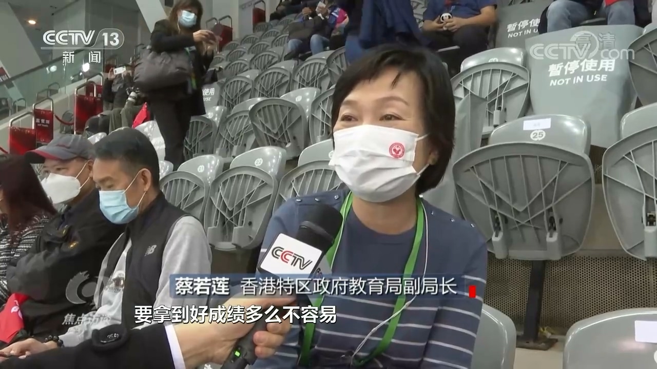 焦点访谈盛宴,奥运星光耀香江