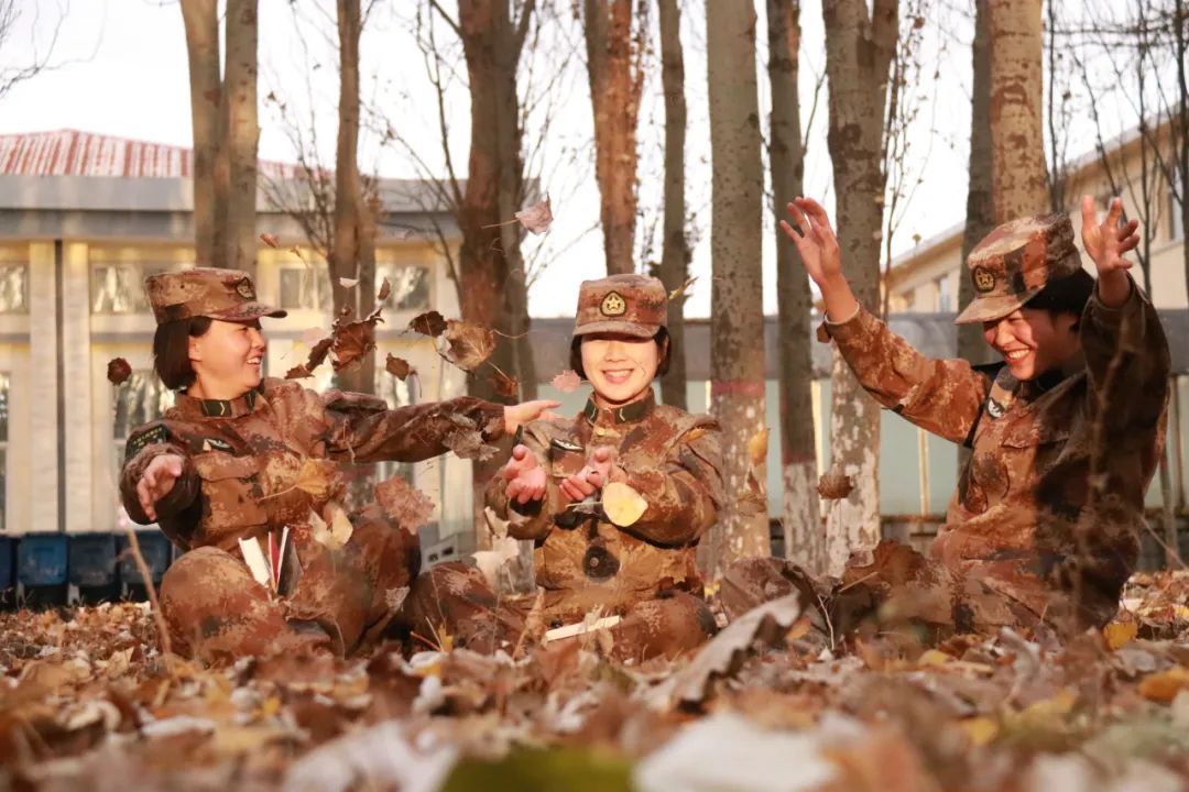 秋天军营风景,军营秋天