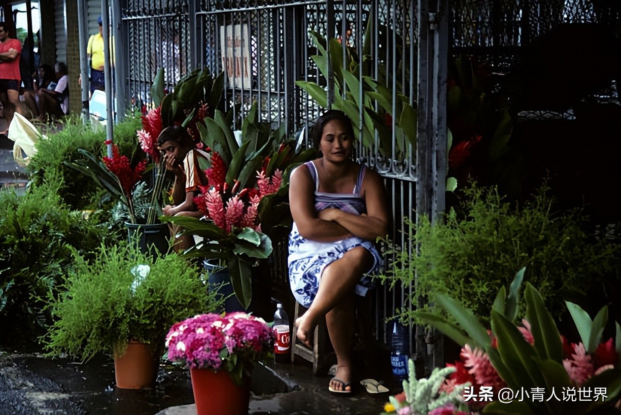 塔希提岛大溪地美景,塔希提岛的地理特征