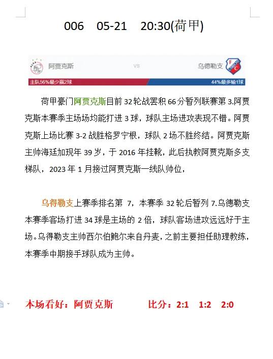 5月12日竞彩比分实单推荐,竞彩预测今日比分实单