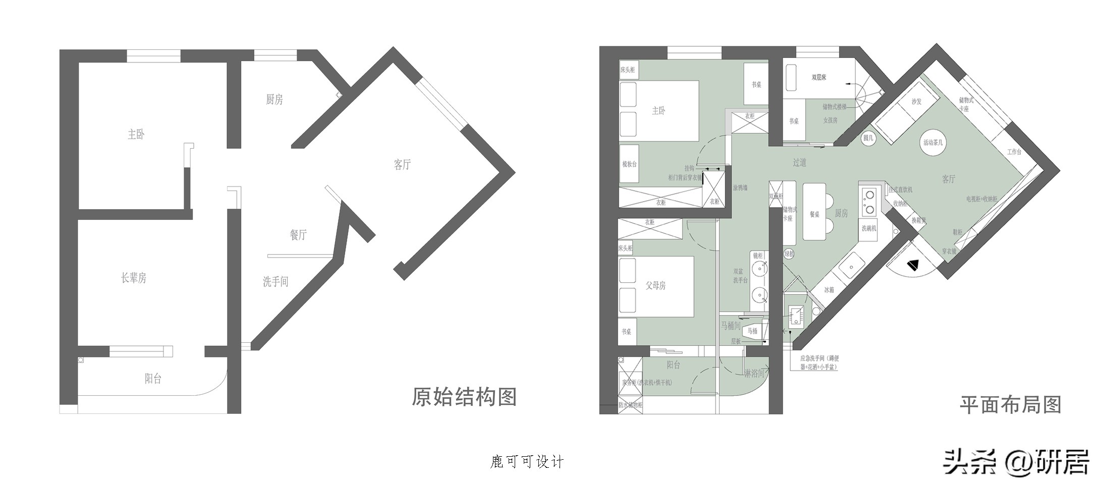卧室厨房一体收纳,出租房厨房收纳空间改造