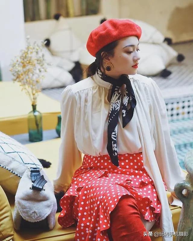 冬天戴帽子拍照摆拍技巧,冬天如何正确戴帽子拍照