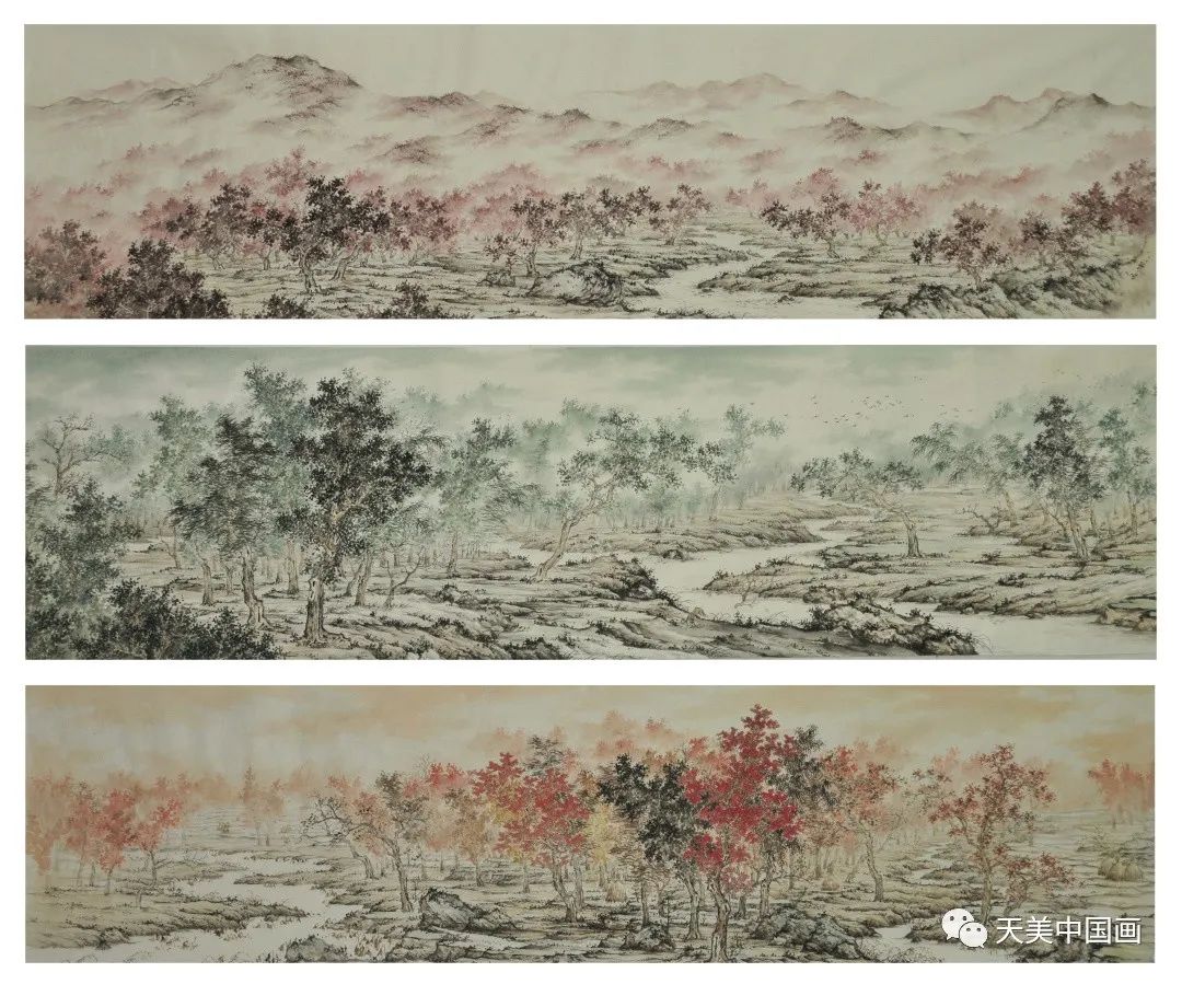 天津美术学院山水画高研班,中国美术学院国画毕业展