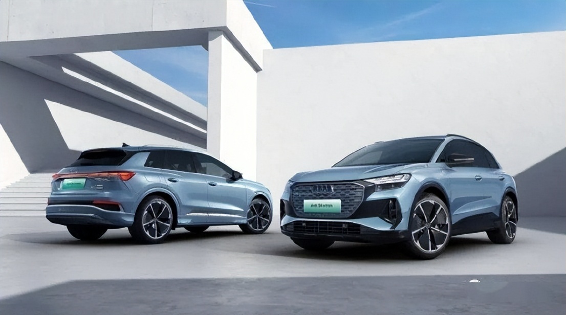 22款奥迪q440e-tron创境版,奥迪q4e-tron和q4etron轿跑