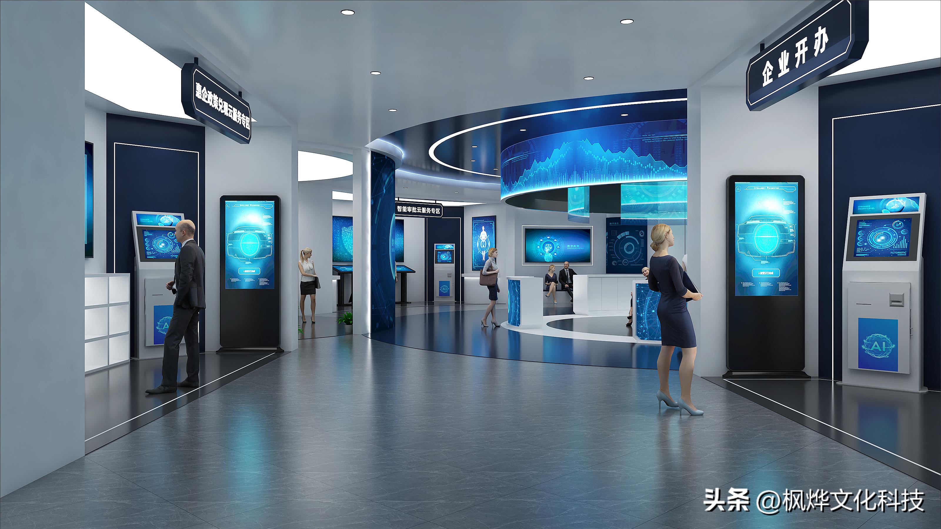 企业展厅设计方案创意,企业展厅设计策划