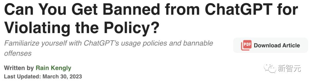 ChatGPT突遭大封号,chatgpt封号后能解封么