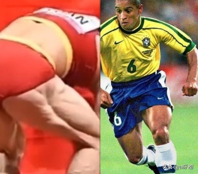 袁琦琦弯道超车碾压日本队,袁琦琦和卡洛斯肌肉对比