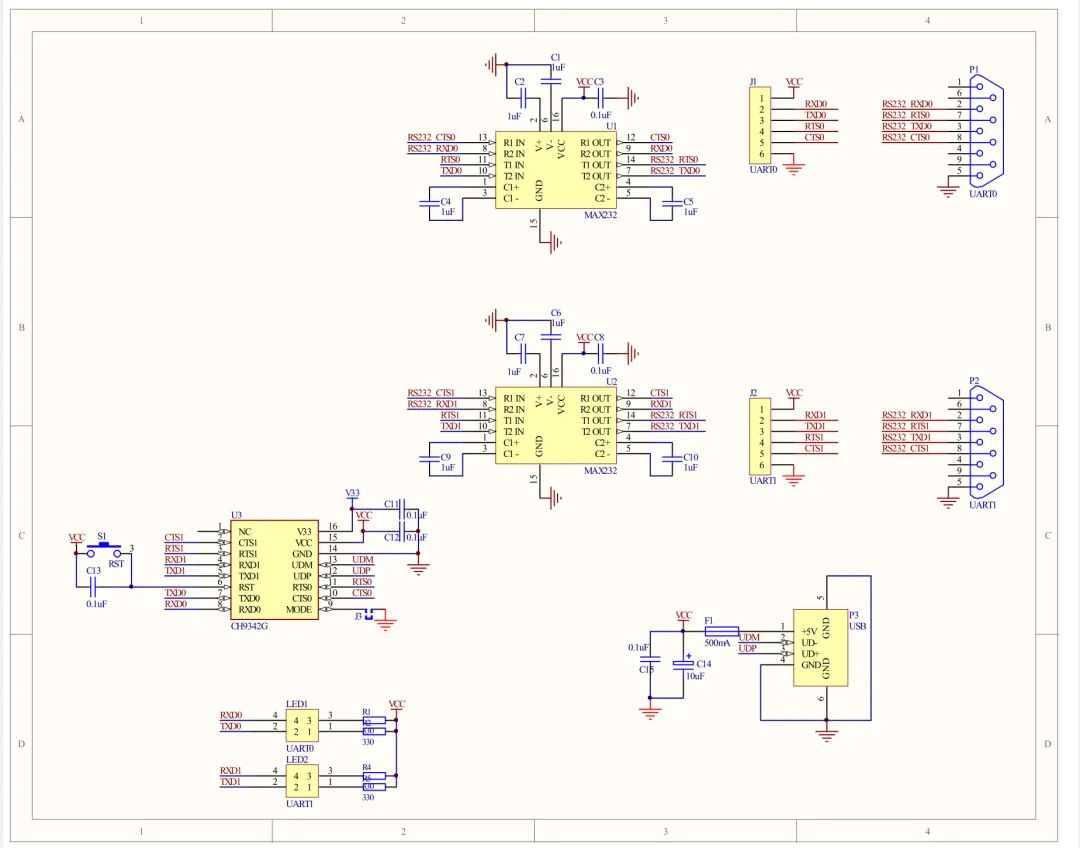 自制usb转uart线,uart转网口方案