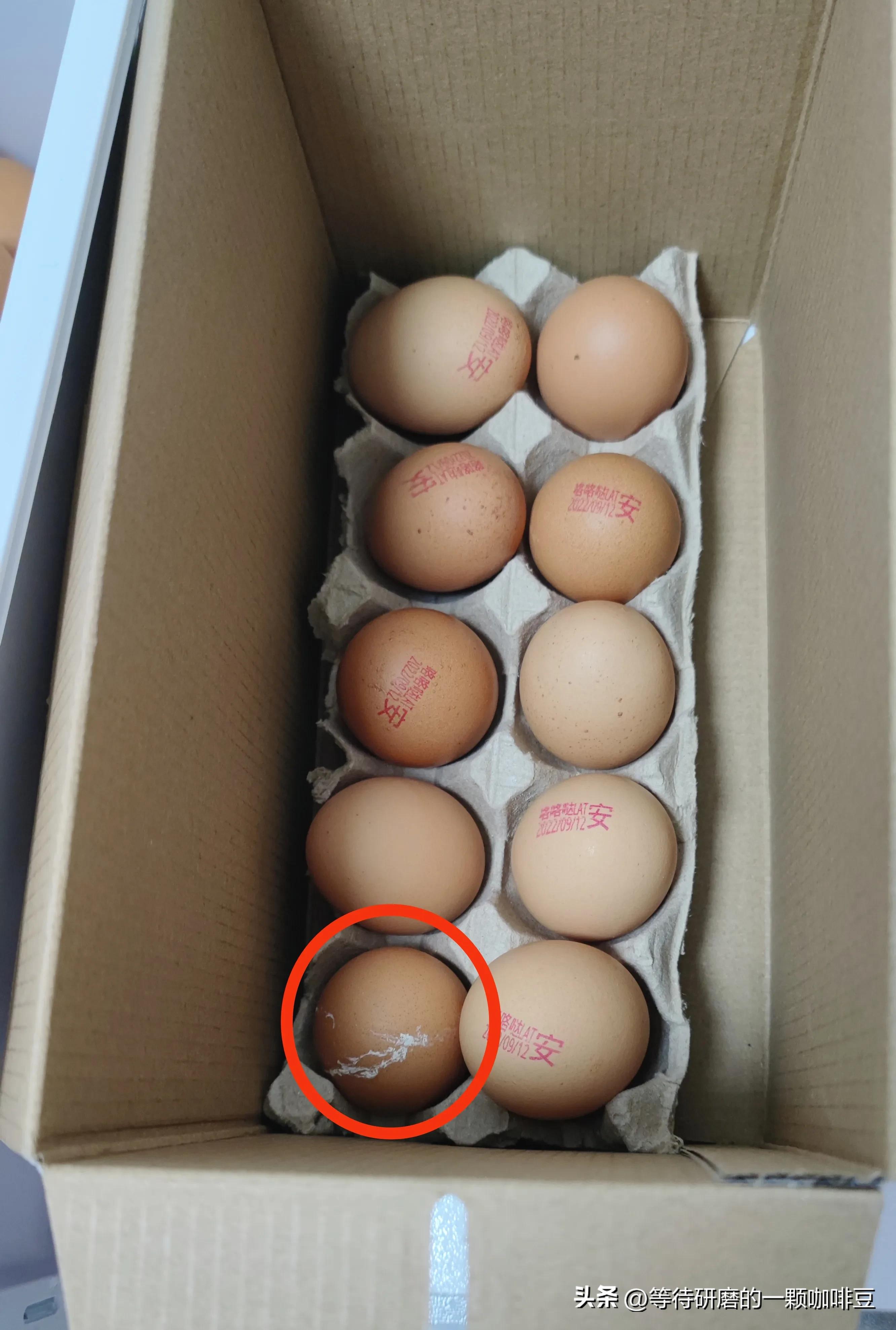 冬天买鸡蛋可以放盒子里吗,你们买鸡蛋不摇晃的吗