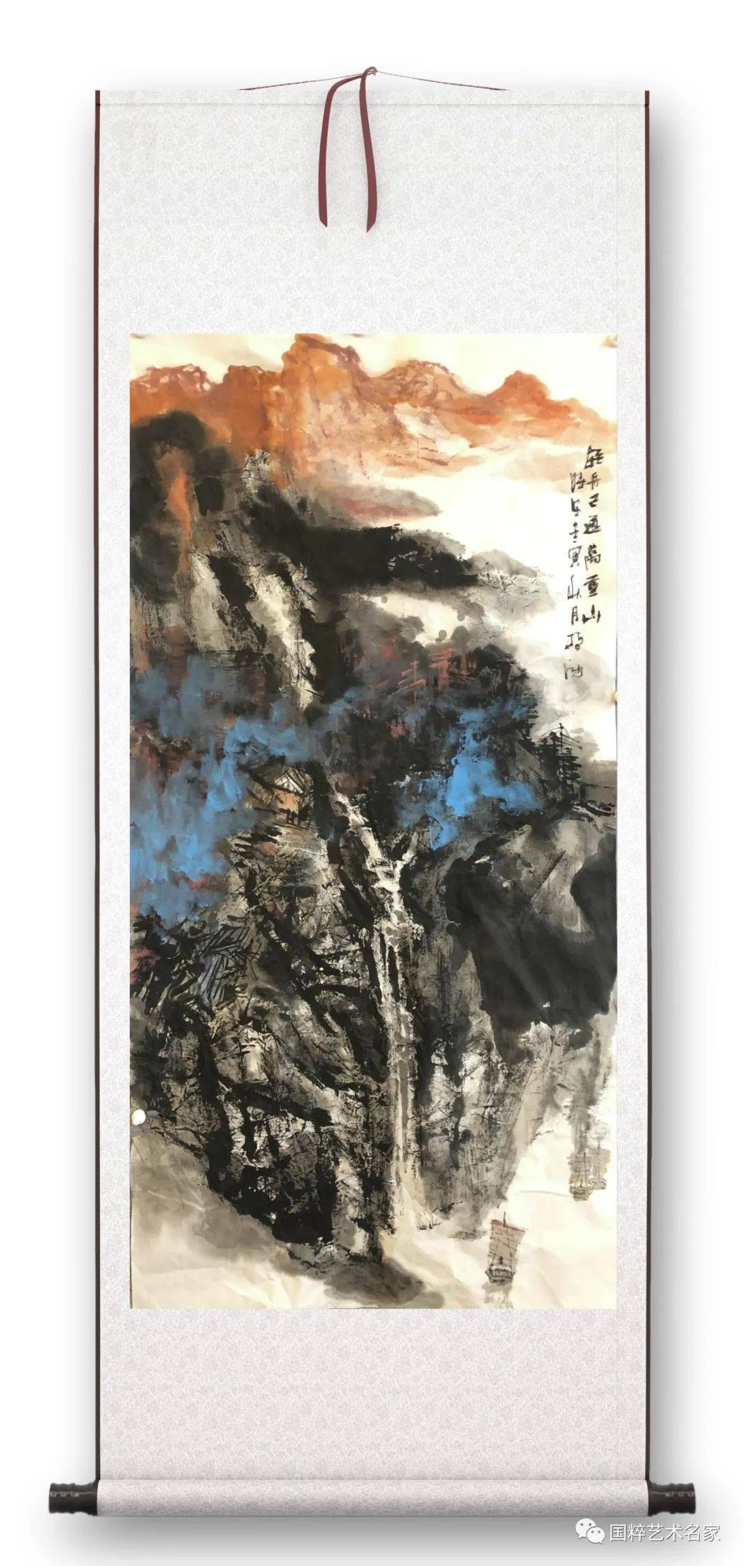 林哲鸿山水作品,林哲鸿国画