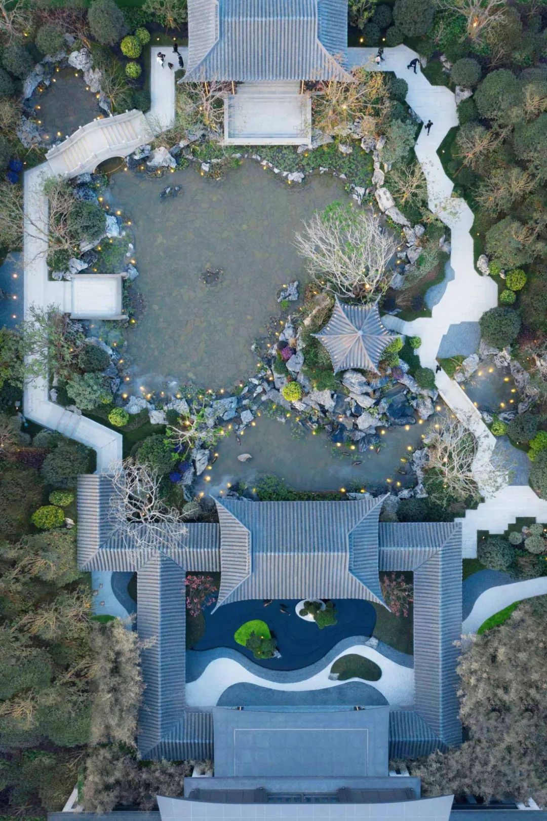 第四代住宅庭院景观,第四代住宅景观细节