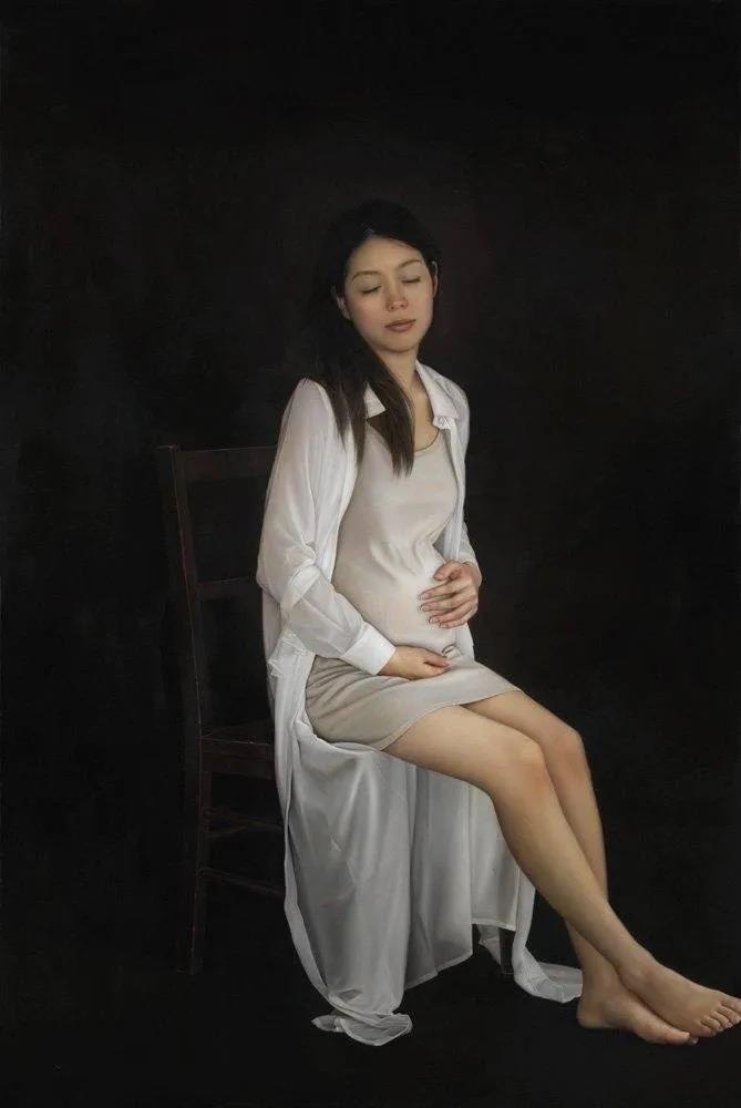 超写实人物油画艺术作品欣赏,国外顶级写实人物油画