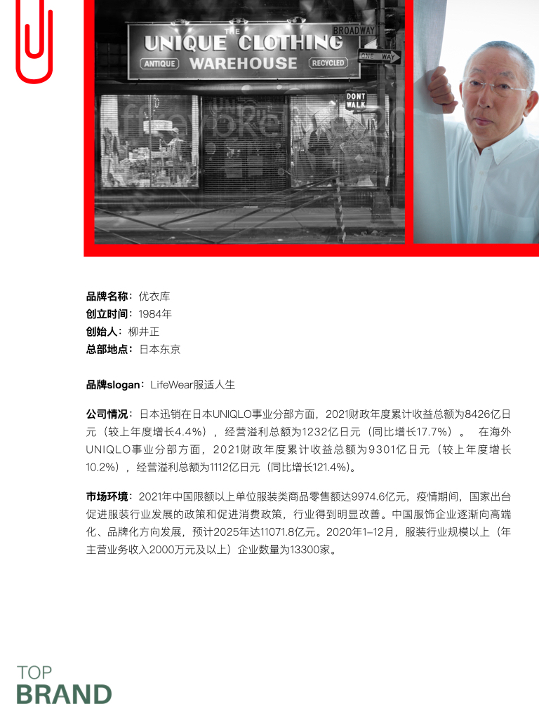 优衣库服装品牌讲解,优衣库服装品牌营销