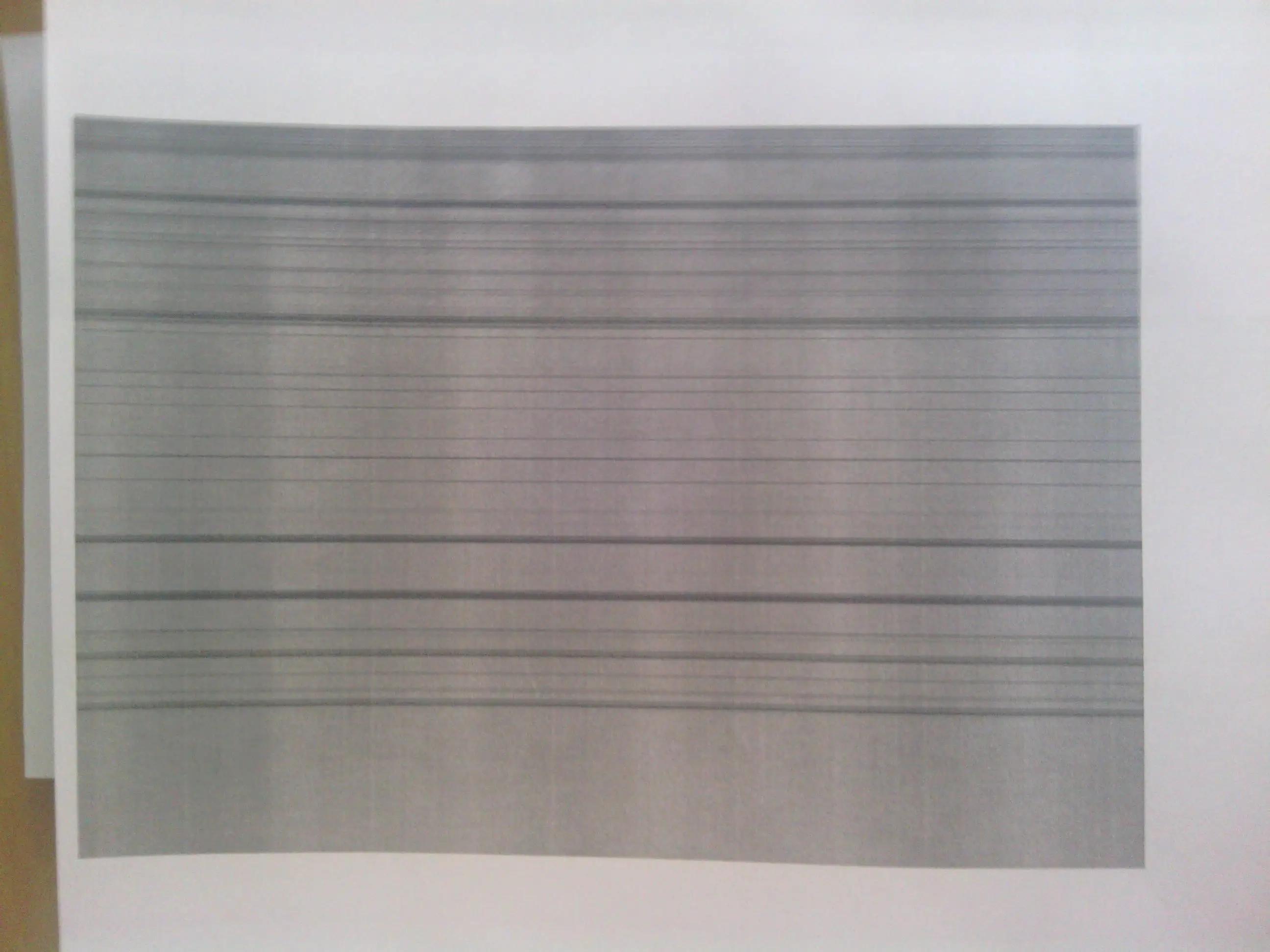 打印机打印有横纹怎么处理,打印有规则的空白横纹