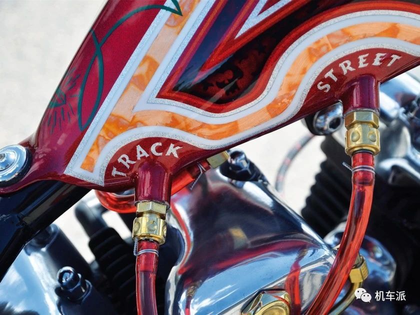 哈雷铲头复古机车,哈雷改装复古高把案例