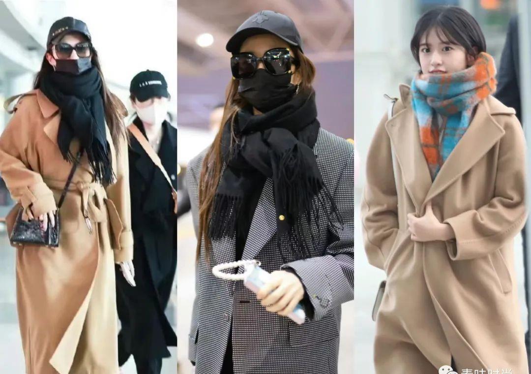 新款围巾秋冬纯色保暖舒适好搭配,保暖又好看又时尚的围巾来了