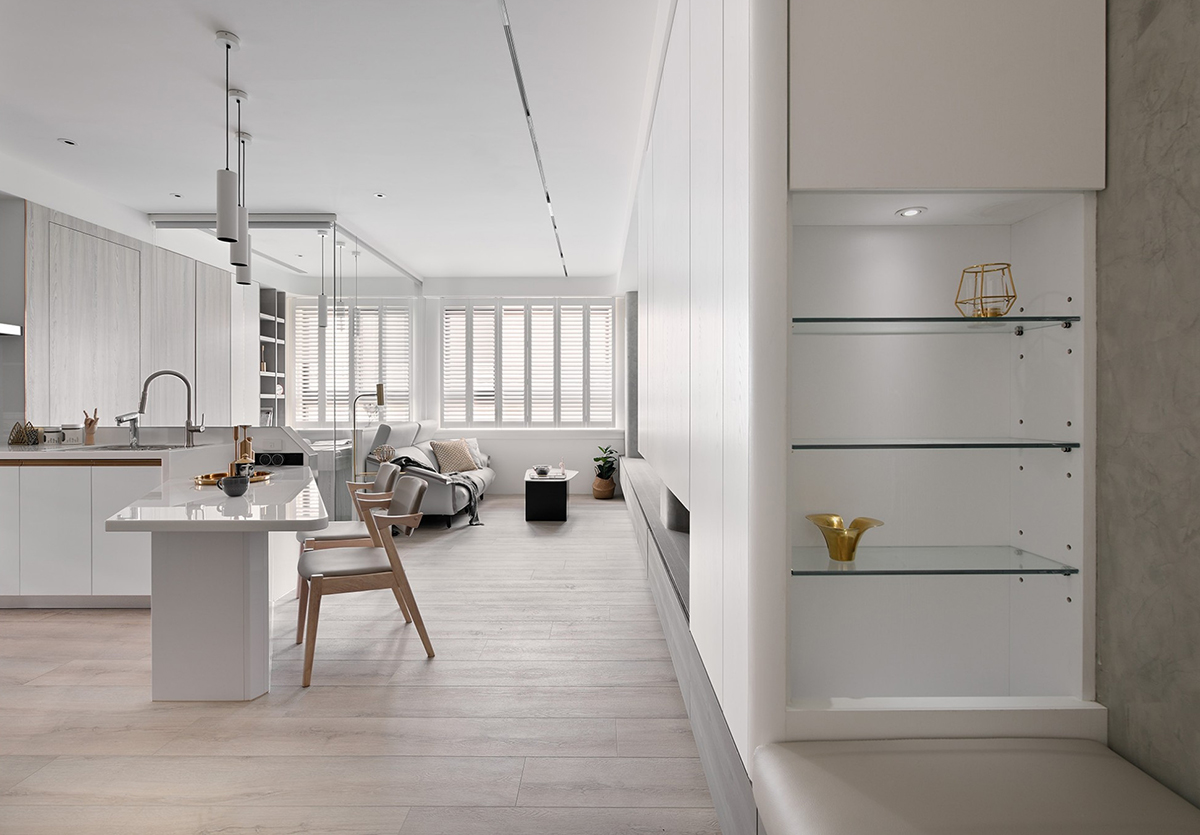 退休夫妻精致的养老生活，住102㎡，全屋典雅现代，让人羡慕