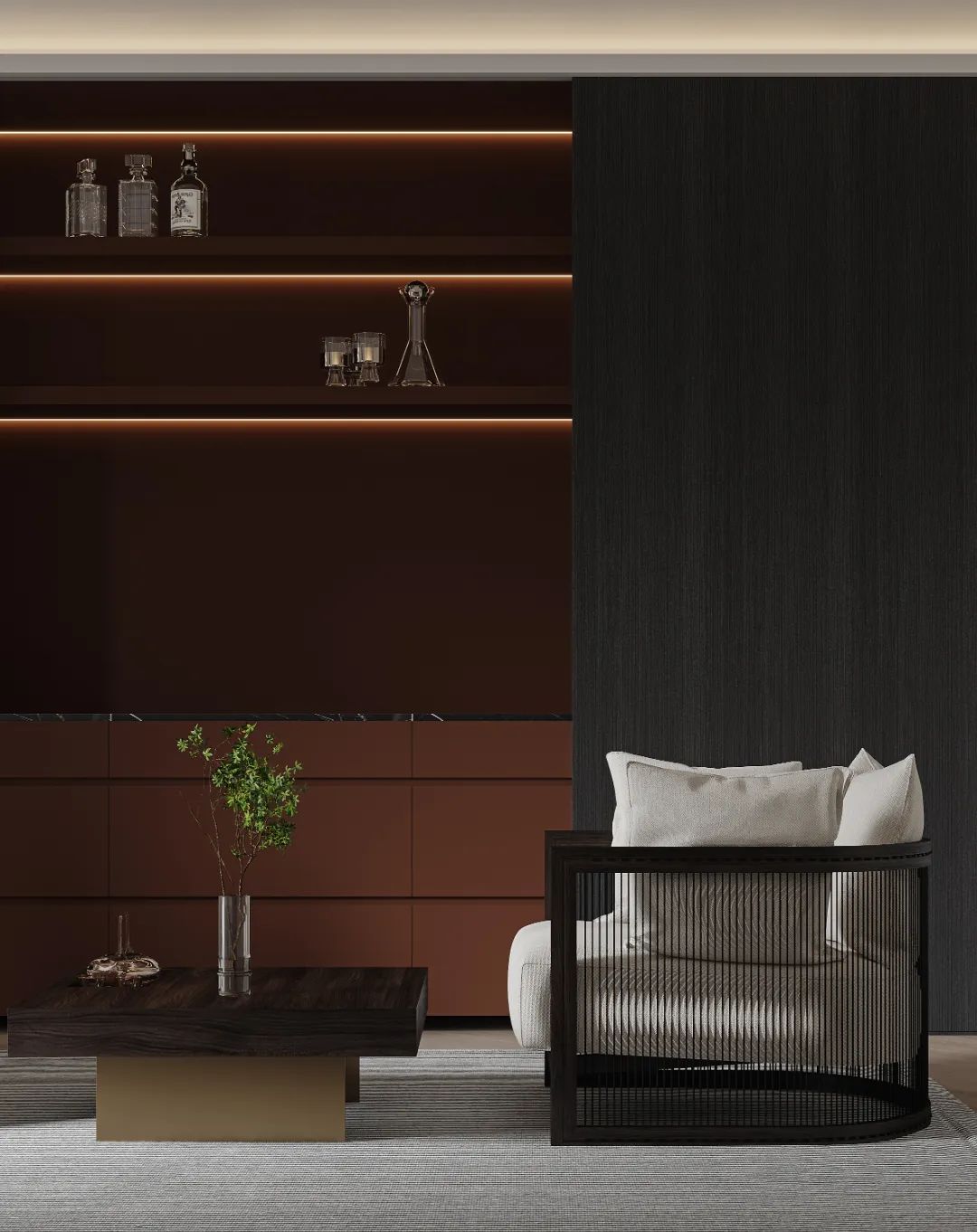 顶级豪宅设计团队,北京1000平别墅现代轻奢装修