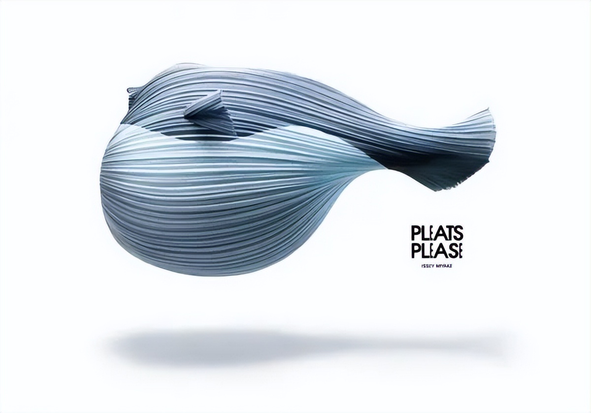 三宅一生的海报，设计同样是绝了