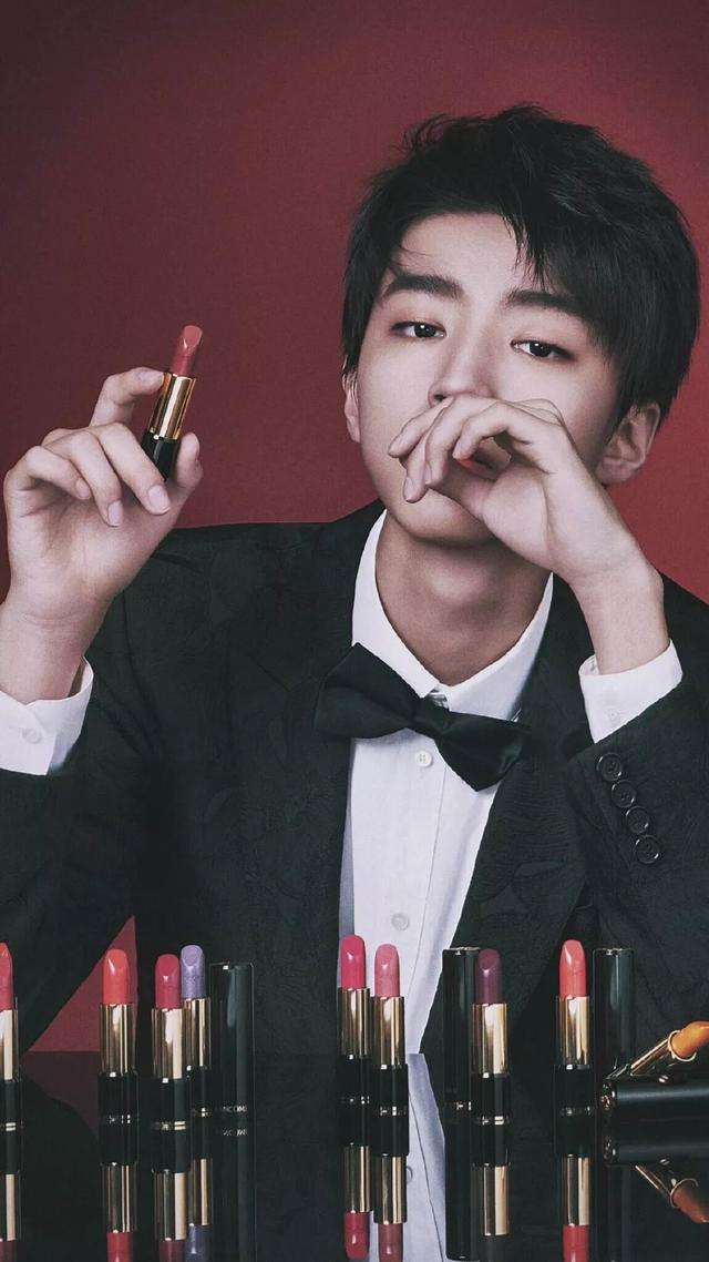 讲真话口红,口红为什么都找男明星代言