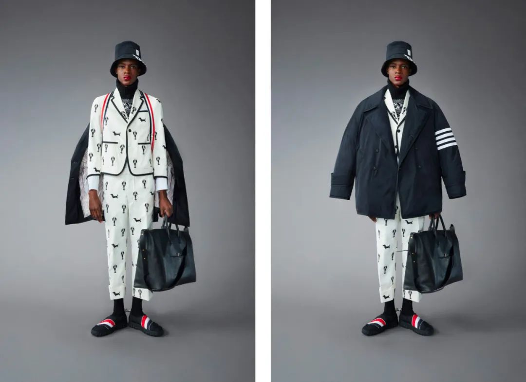 杂志中的thombrowne,最适合thombrowne的明星