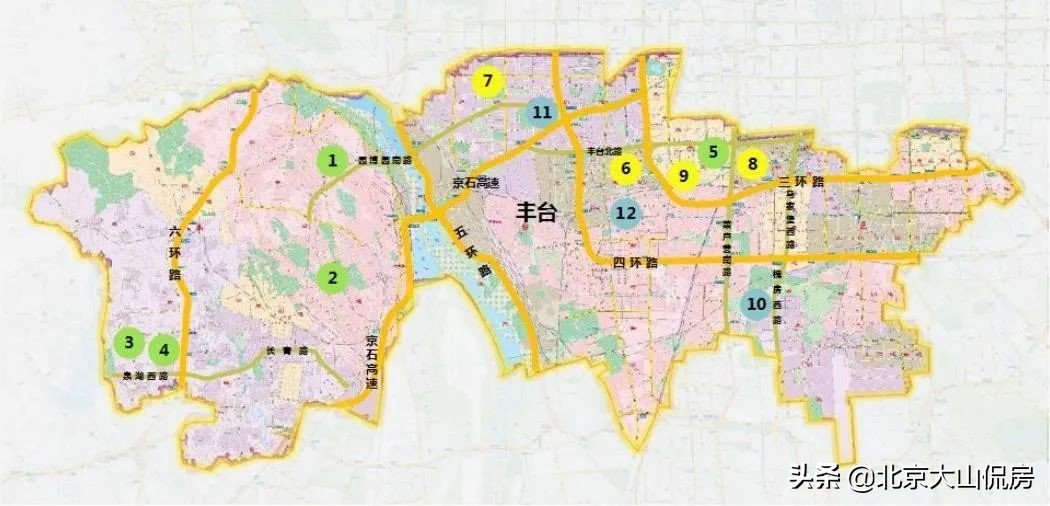 北京四环内新楼盘豪宅,丰台区10大富人小区