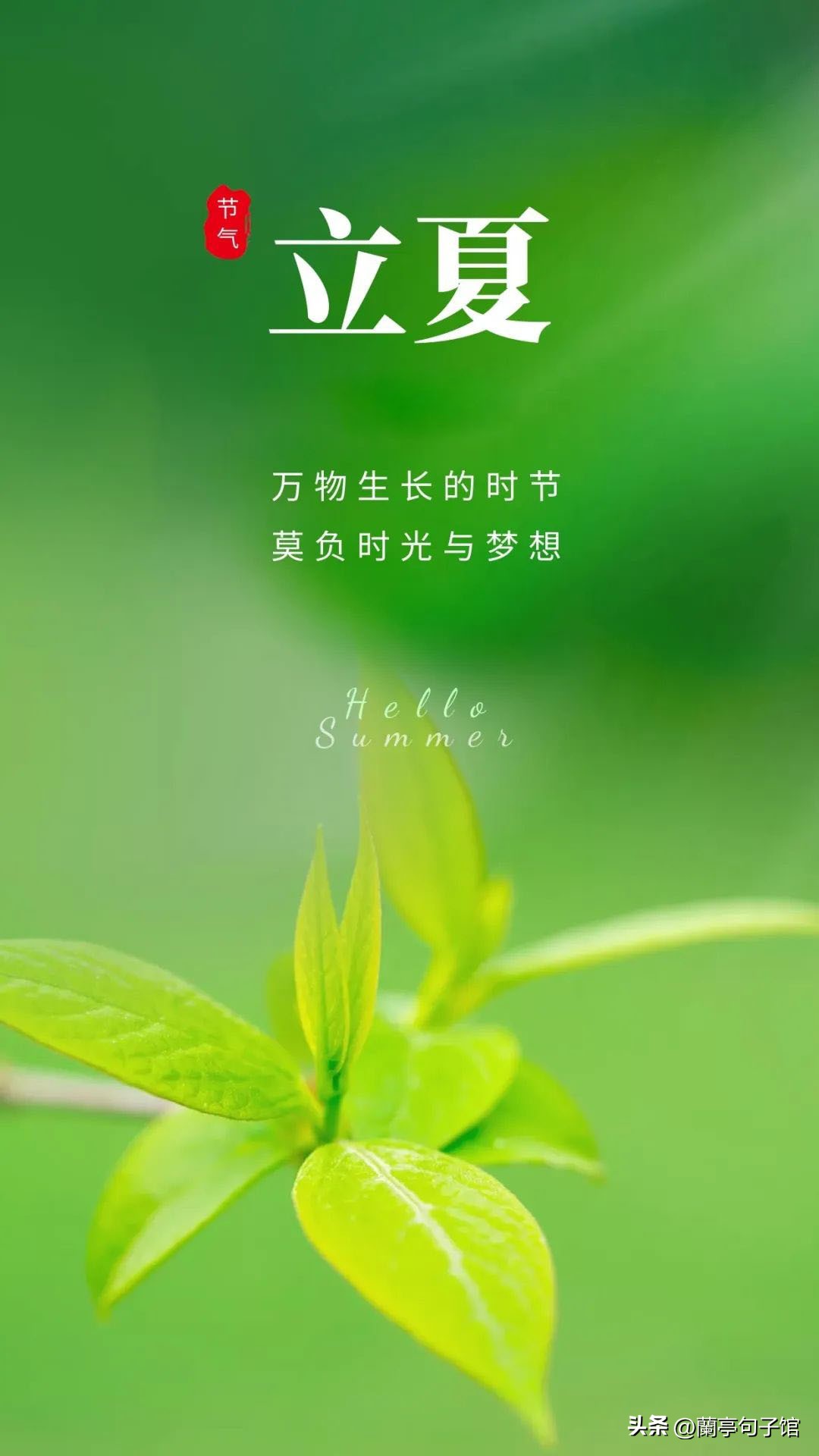 科普知识二十四节气之立夏,二十四节气立夏祝福寄语pdf