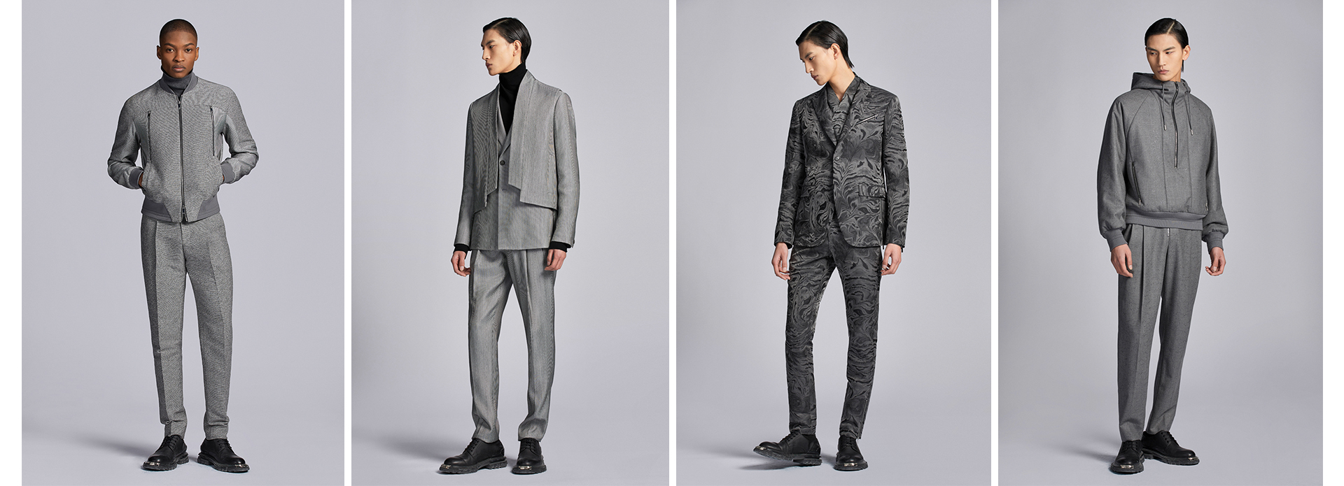 劲霸男装秋冬发布会,米兰时装周劲霸男装2021