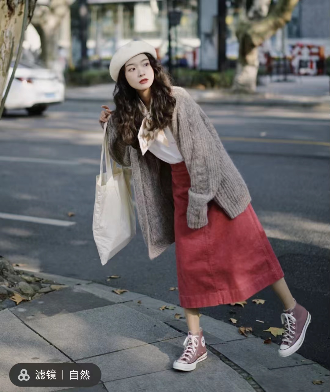 灯芯绒半身裙秋冬怎么搭配,灯芯绒碎花半身裙秋冬