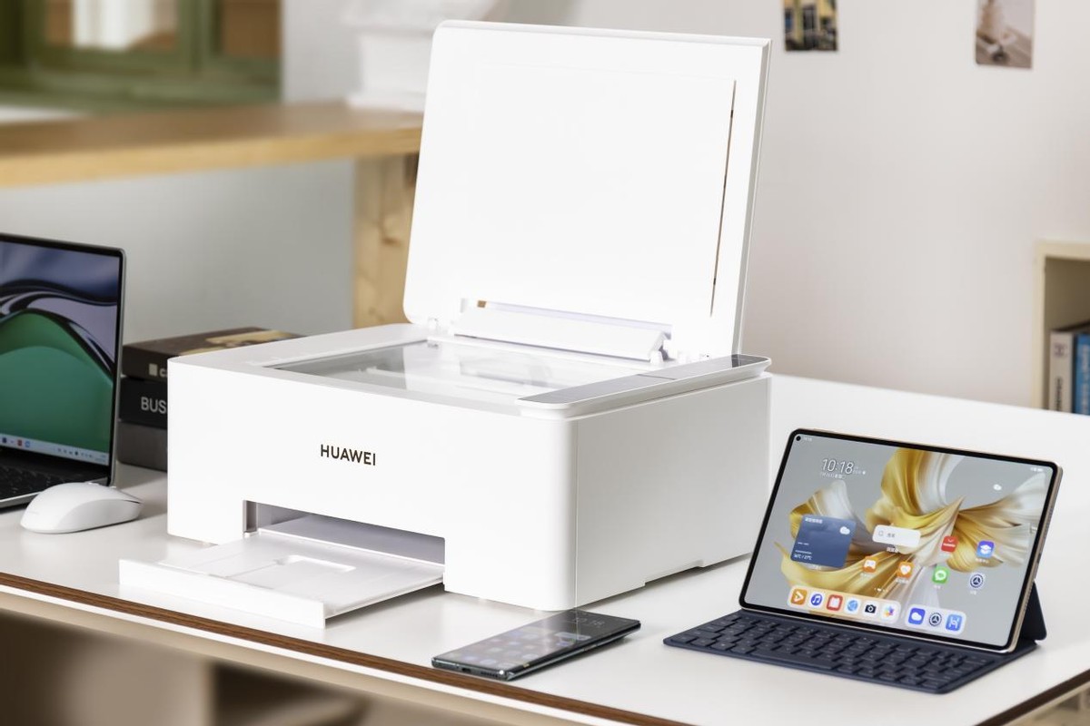 鸿蒙打印机华为pixlabx1多少钱,华为发布鸿蒙打印机开箱