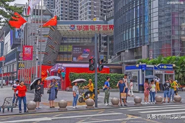 华强北数码产品批发地,中关村电子市场和深圳华强北