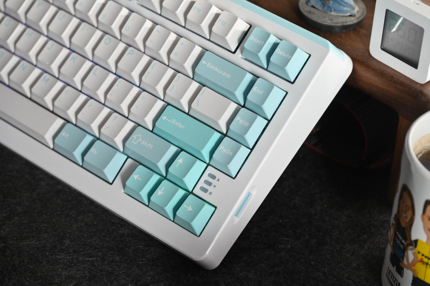 达尔优键盘a87紫金轴功能介绍,达尔优a81键盘评测