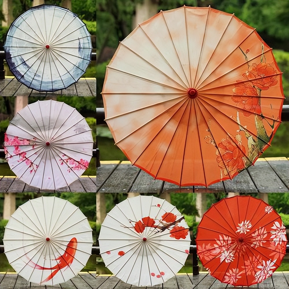 古代的雨伞结构,中国古代发明雨伞