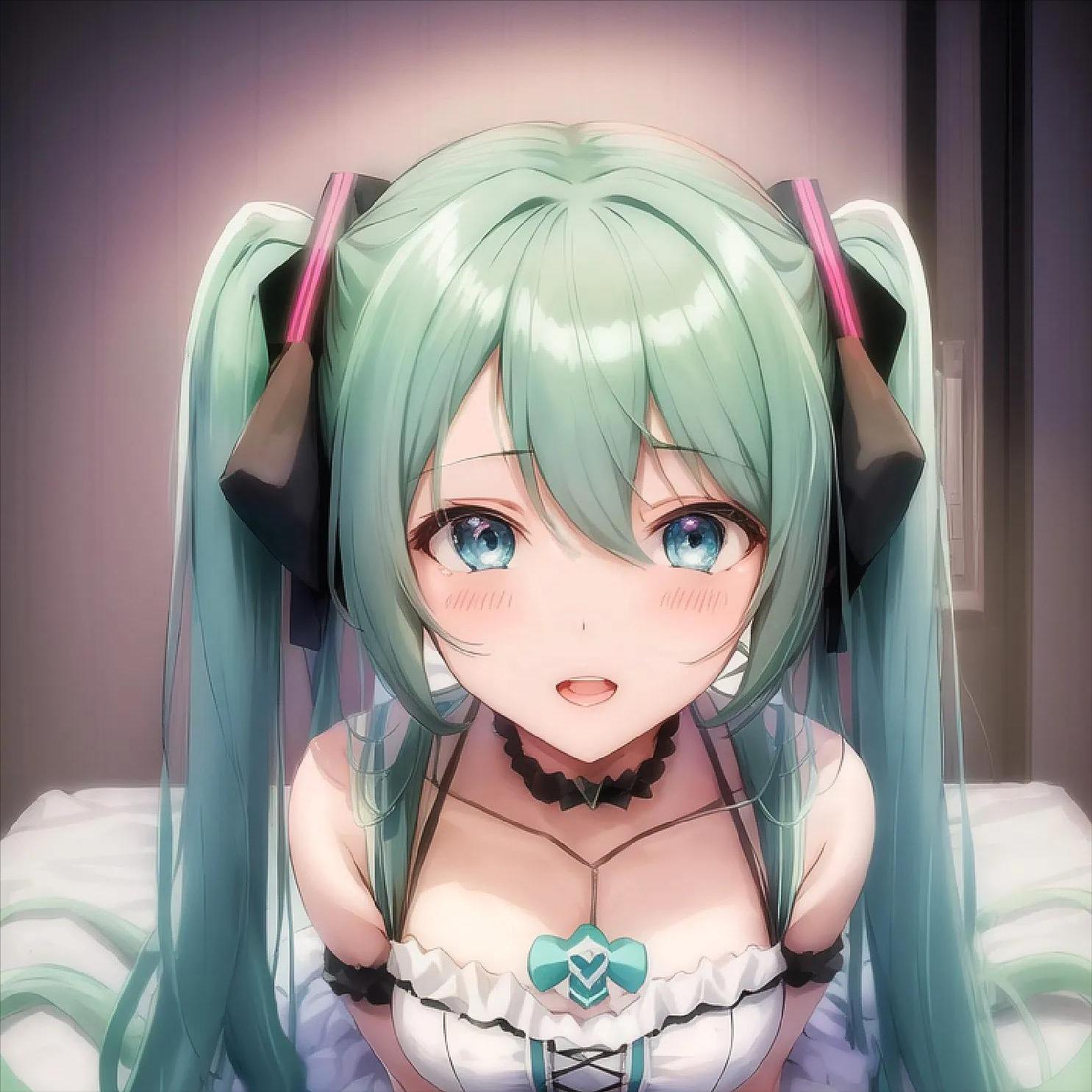 初音未来绘画教程可爱版,ai绘画未来少女