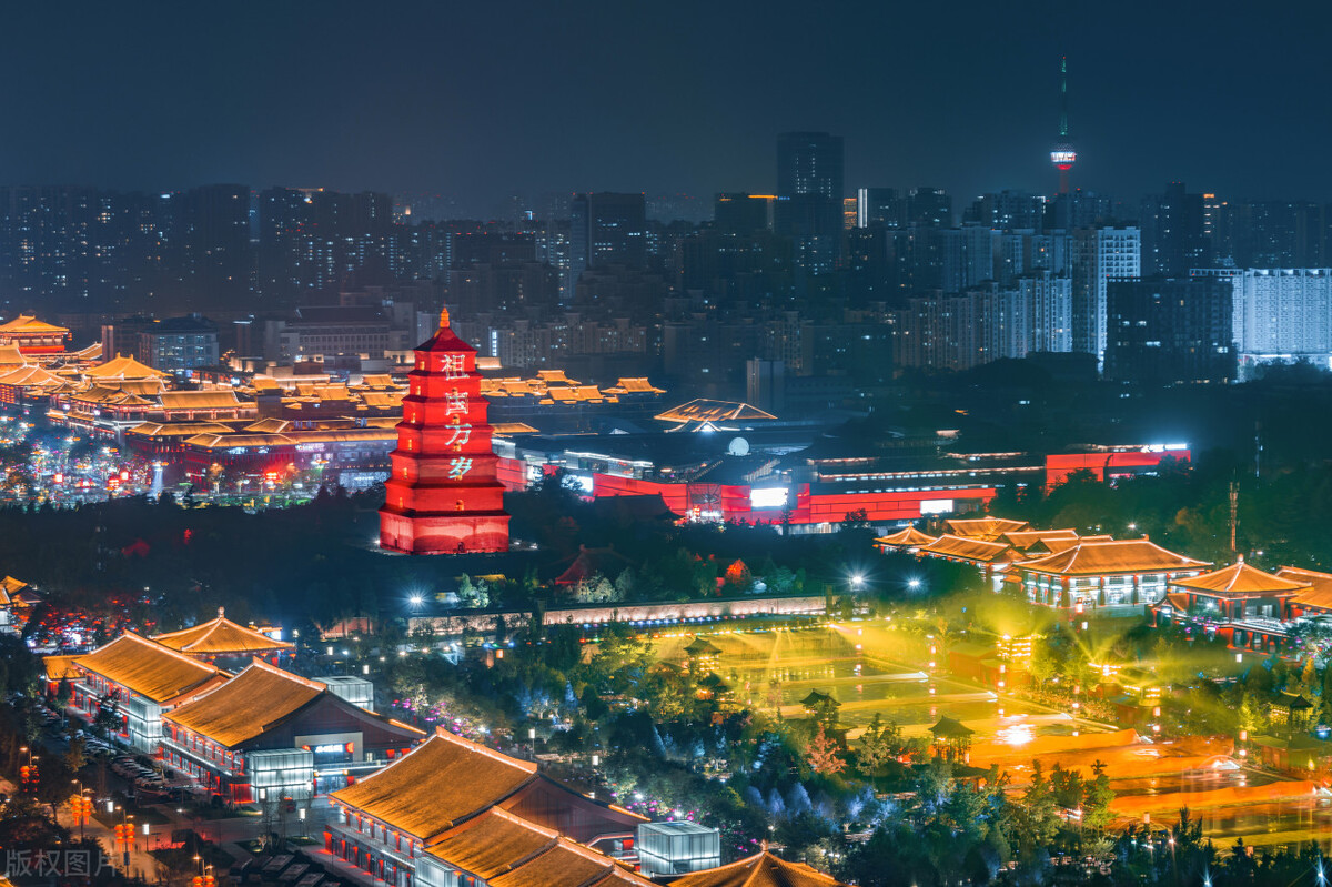 美丽中国之西安·大唐不夜城（美景篇）