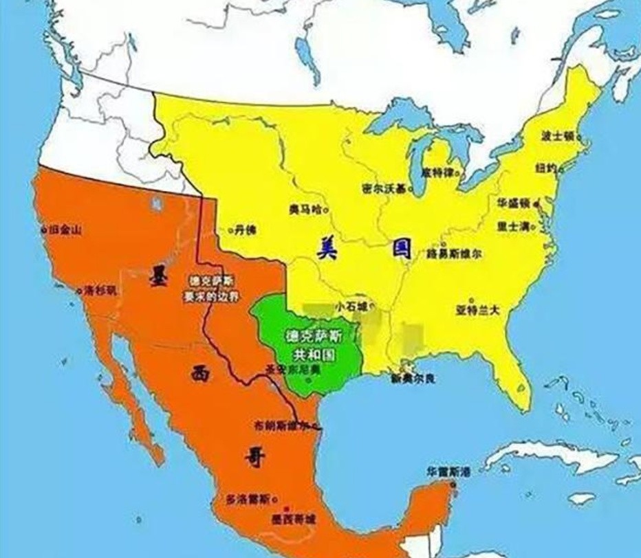 “我们接受美利坚加入德克萨斯共和国”，德州为何地位如此特殊？