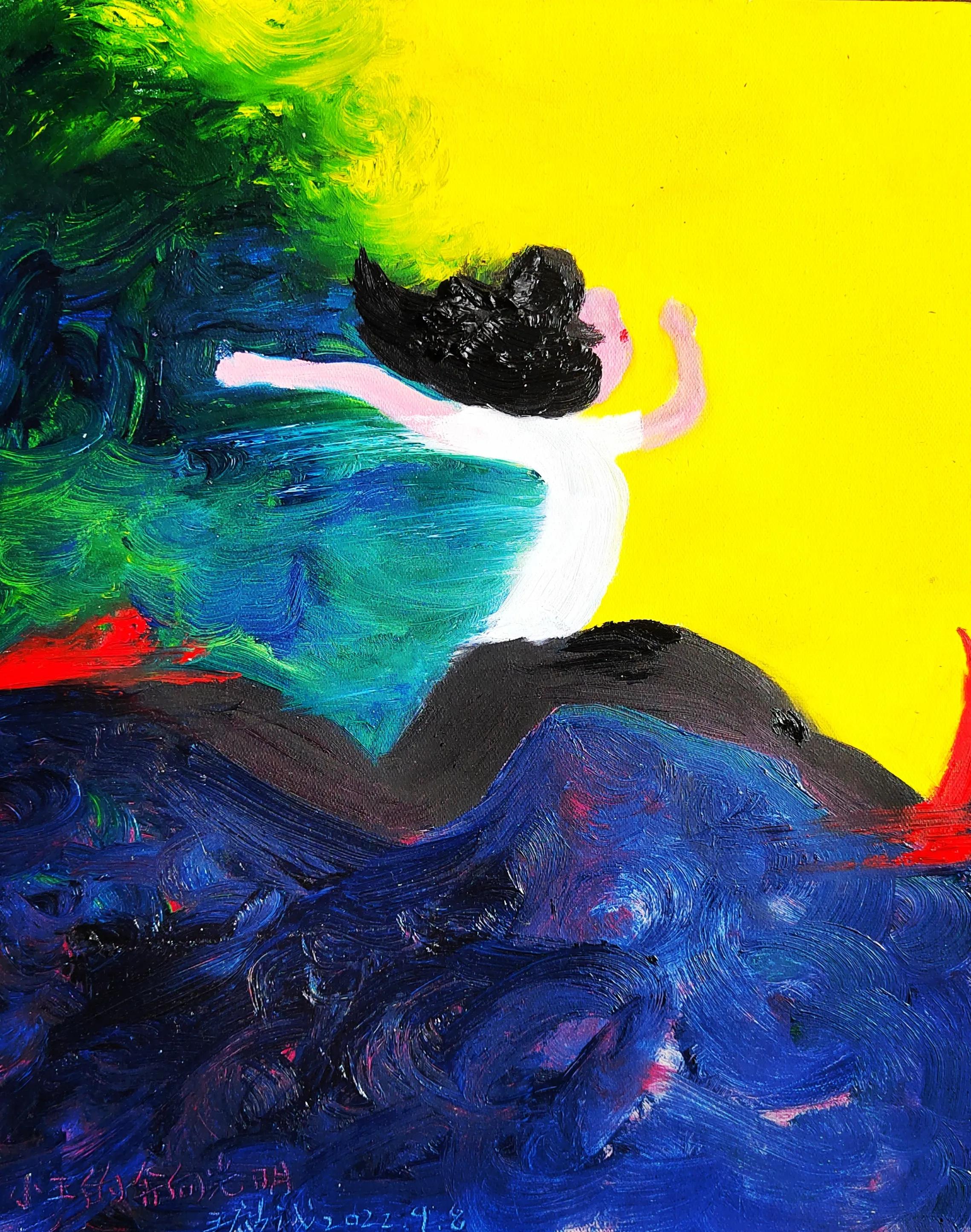 “小王的青春”王麒诚当代艺术2022国庆深圳个展开幕