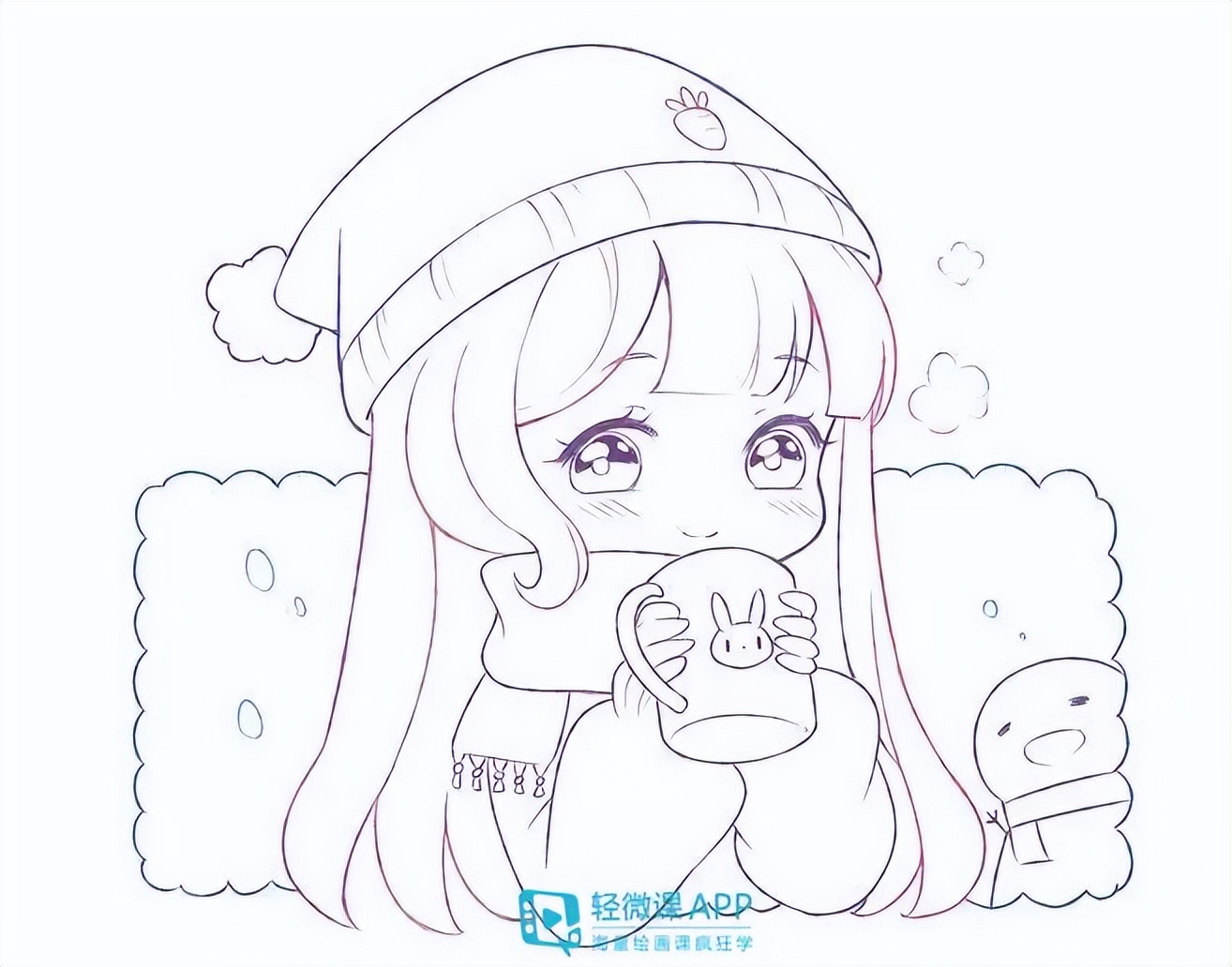 如何画q版动漫人物图片教程,怎么画动漫q版人物简单教程