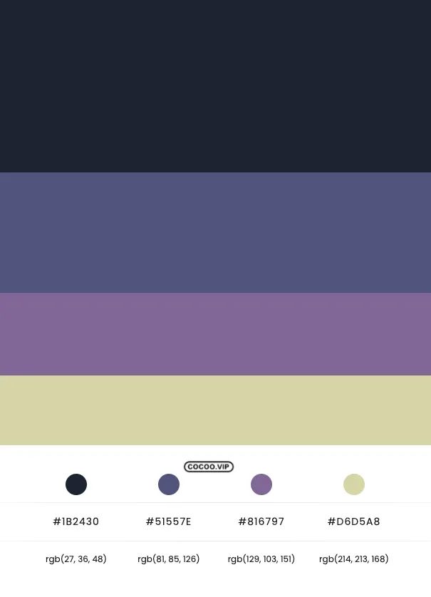 高级感色彩搭配色卡,背景色彩搭配高级感