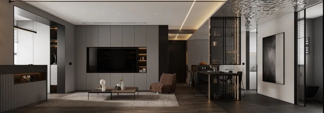 优嘉亿美电视柜这样装，客厅颜值瞬间提升100倍