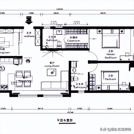 126平极简装修房子效果图,126平米简约淡雅装修