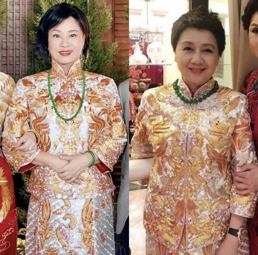 窦骁何超莲赌王合照,何超莲窦骁大婚戴的周大福首饰