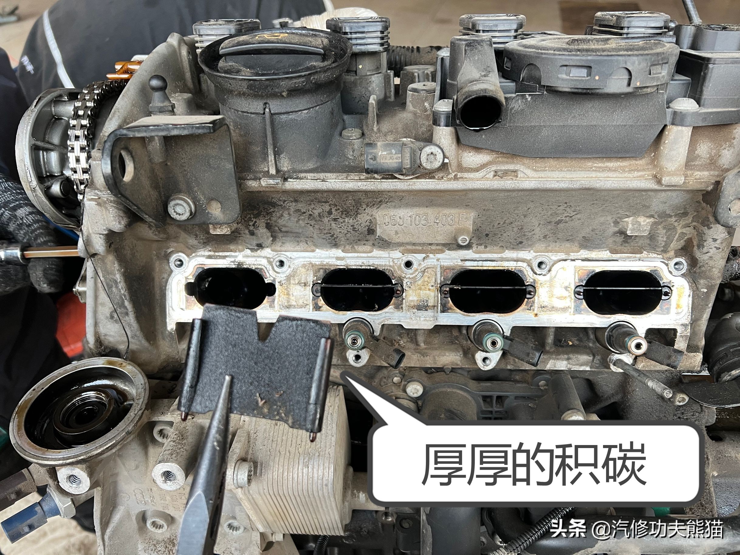 北京维修途观烧机油,途观9万公里严重烧机油原因