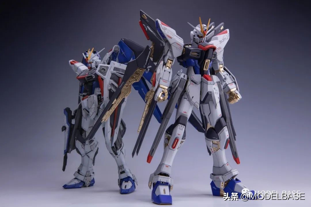 万代mg巴巴托斯喷涂场景重现,万代mgex强袭自由板件