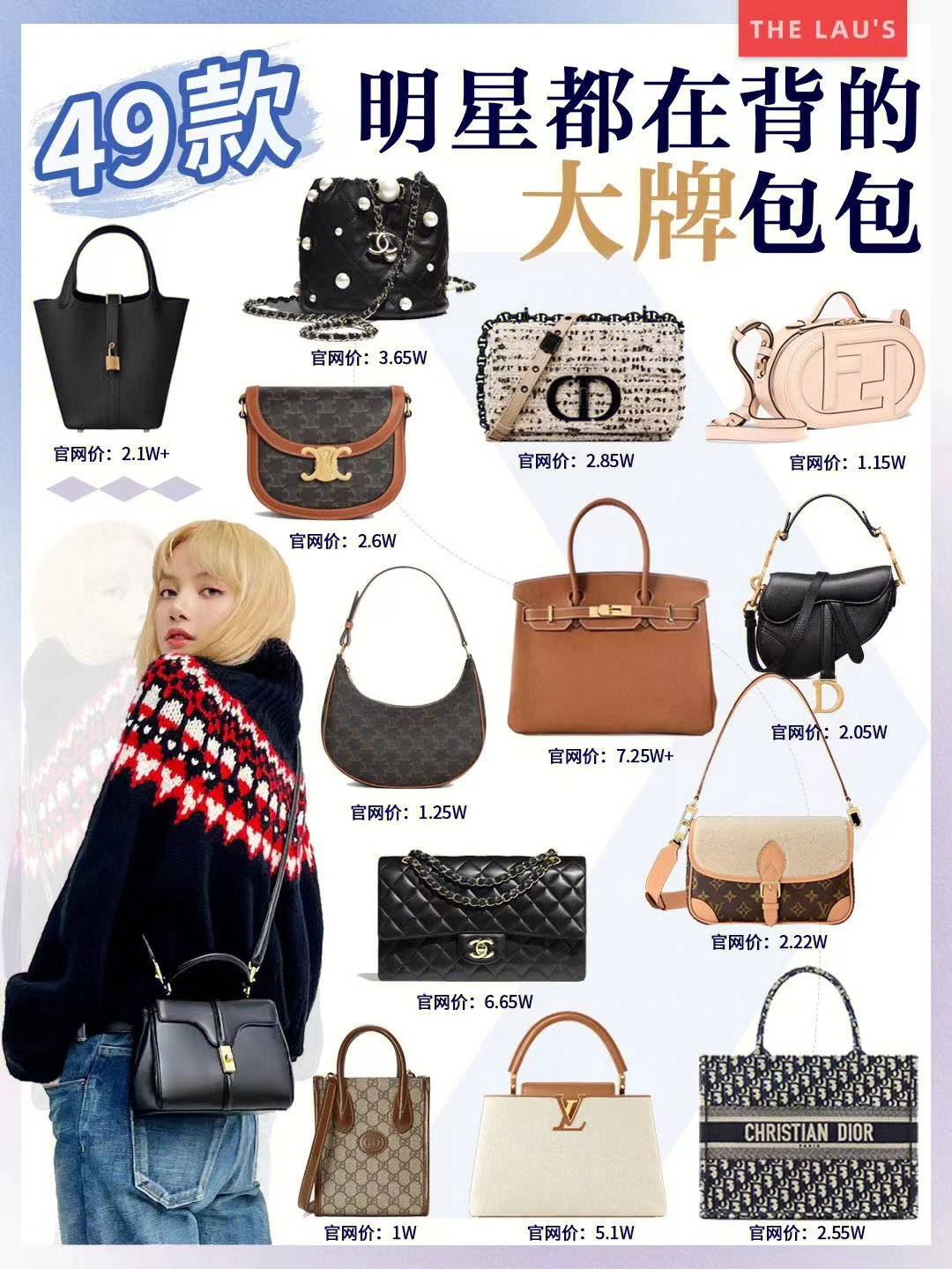 明星都在背的大牌包包,明星都在背的小众大容量的包包