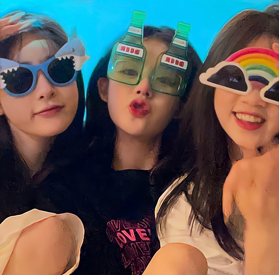 三人闺蜜头像真人不露脸,可爱头像闺蜜姐妹都可以用