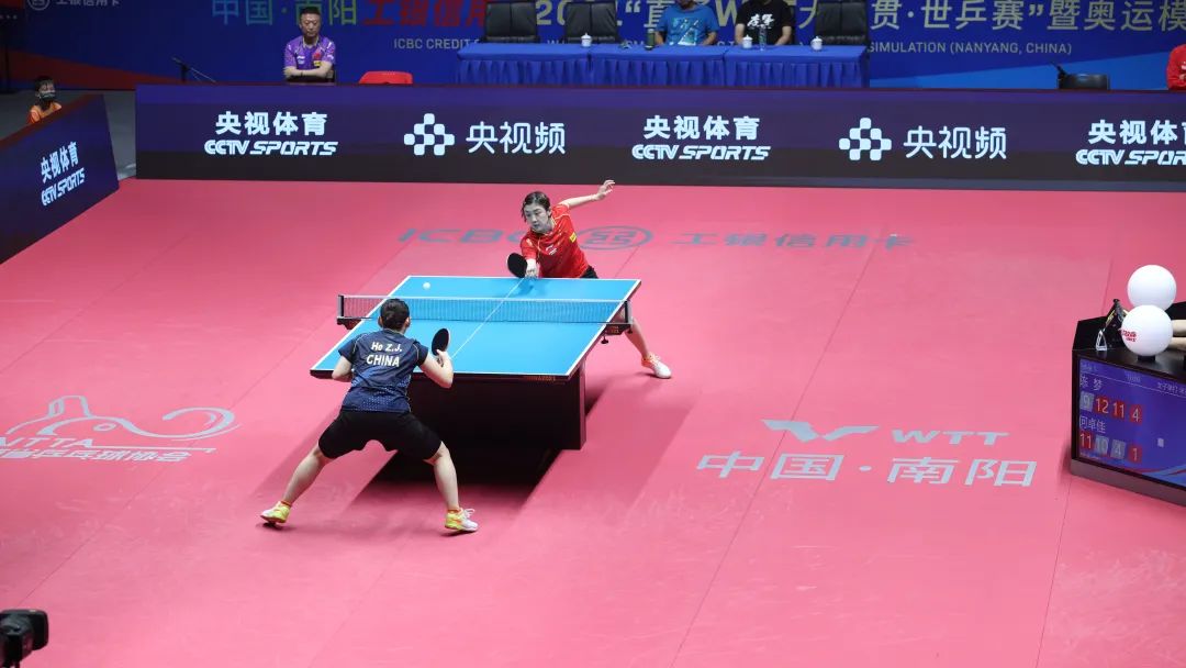 陈梦乒乓球扣杀教学,乒乓球横拍基本功陈梦