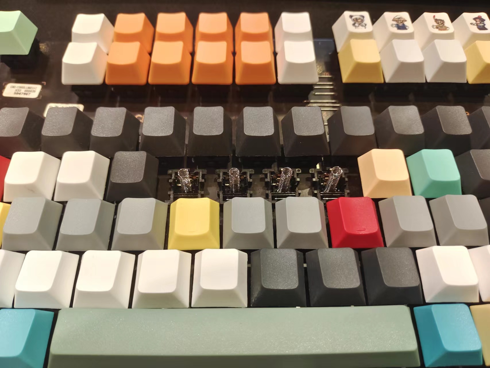 樱桃cherry键盘侧刻,cherry樱桃键盘g80