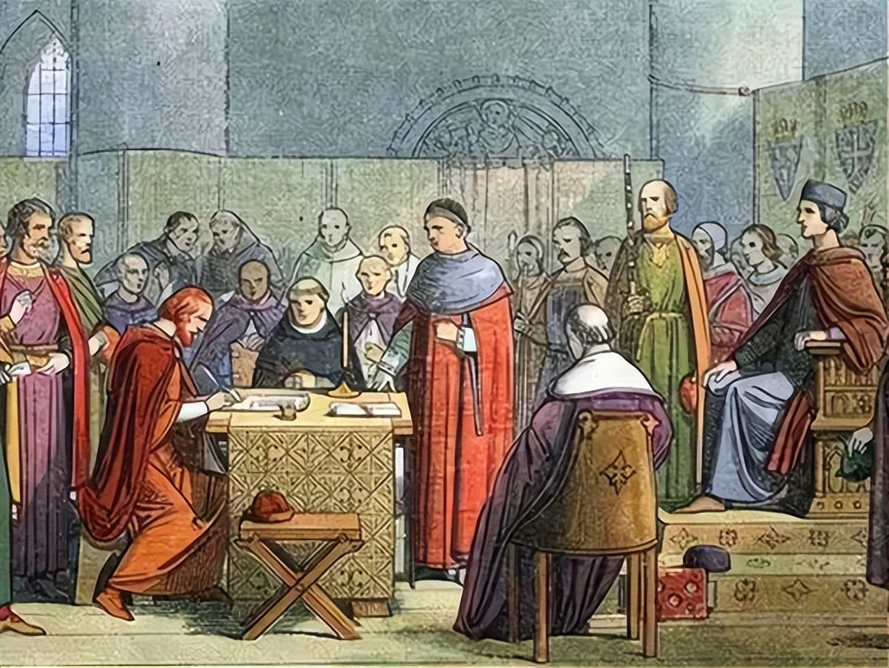 英格兰逐渐确立议会制度,英格兰权力